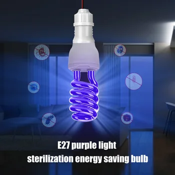 Convenient E27 Energy Saving UV Light Bulb Multi-functional Practical Kill Insect Ultraviolet Spiral Germicidal Lamp
Convenient E27 Energy Saving UV Light Bulb Multi-functional Practical Kill Insect Ultraviolet Spiral Germicidal Lamp