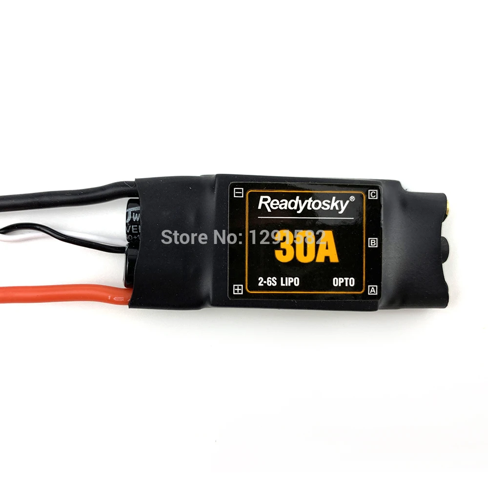 Hot 30A ESC OPTO 2-6S ESC Electronic Speed Controller with 3.5mm banana connector For F450 S500 X500 Multicopter
Hot 30A ESC OPTO 2-6S ESC Electronic Speed Controller with 3.5mm banana connector For F450 S500 X500 Multicopter