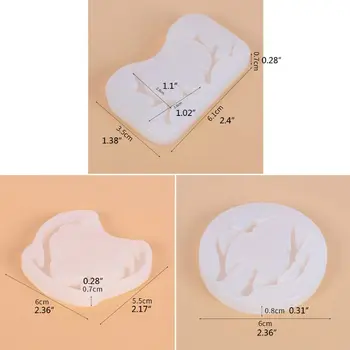 3Pcs Antlers Necklace Pendant Hairpin Epoxy Resin Silicone Mold Jewelry Tools J78F
3Pcs Antlers Necklace Pendant Hairpin Epoxy Resin Silicone Mold Jewelry Tools J78F