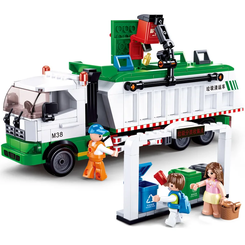 Small Luban assembly building block sanitation car compatible with Legoinglys small particle assembly toy gift
Small Luban assembly building block sanitation car compatible with Legoinglys small particle assembly toy gift