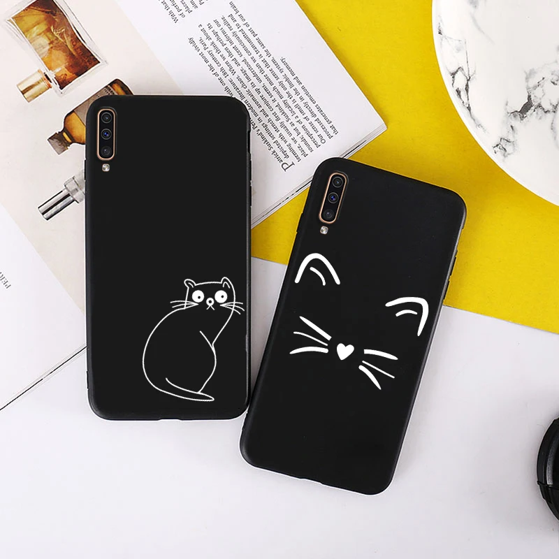 Для Huawei P30 P20 P10 Lite Plus Mate 30 20 10 Pro Чехол Окрашенный черный мягкий чехол для PSmart Z Y7 Y9 2019