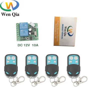 DC12V 10Amp 2CH Remote Control Switch Wireless Relay Receiver for rf 433MHz Remote Garage\ Motor\ Electric Door Controller
DC12V 10Amp 2CH Remote Control Switch Wireless Relay Receiver for rf 433MHz Remote Garage\ Motor\ Electric Door Controller