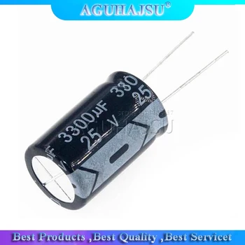 10PCS 25v3300uf 3300uf25v 16*26MM 25v 3300uf 16x26 Electro Electrolytic capacitor
10PCS 25v3300uf 3300uf25v 16*26MM 25v 3300uf 16x26 Electro Electrolytic capacitor