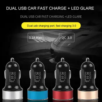 NEW Multi-function car charger Universal dual USB QC 3.0 adapter cigarette lighter LED voltmeter for all types of mobile phones
NEW Multi-function car charger Universal dual USB QC 3.0 adapter cigarette lighter LED voltmeter for all types of mobile phones