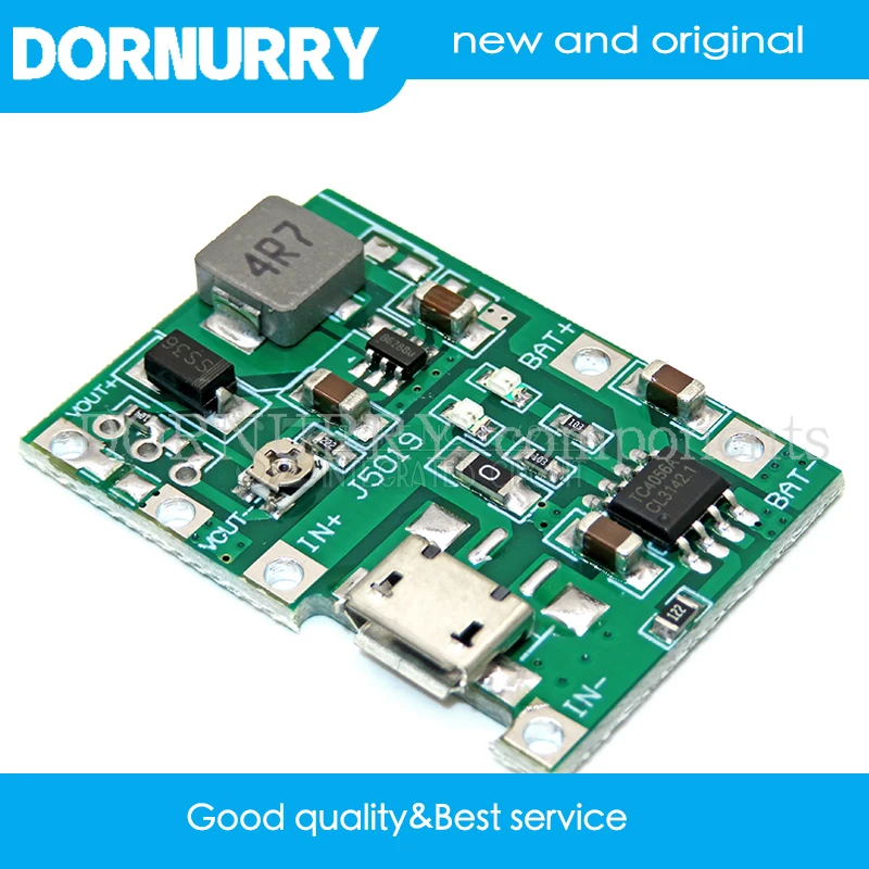 3.7V 9V 5V 2A Adjustable Step Up 18650 Lithium Battery Charging Discharge Integrated Module DORNURRY
3.7V 9V 5V 2A Adjustable Step Up 18650 Lithium Battery Charging Discharge Integrated Module DORNURRY