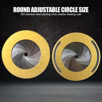 Round Circle Tool Round Parallel Ruler Angle Ruler Balancing Scale Drawing Tool Drawing Ruler Adjustable Measurement
Round Circle Tool Round Parallel Ruler Angle Ruler Balancing Scale Drawing Tool Drawing Ruler Adjustable Measurement