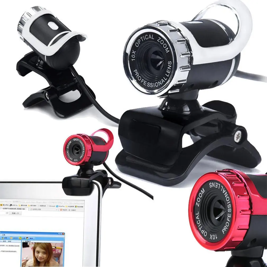 Computer HD Camera Video USB Camera With Built-In Sound-Absorbing Microphone Video Recording Web Camera
Computer HD Camera Video USB Camera With Built-In Sound-Absorbing Microphone Video Recording Web Camera