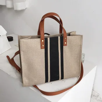 New Handbag Fashion Women Bag Tote Ladies Straw Big Size Bags For Woman's Color Matching Weaving Sexy Casual Shoulder Bags
New Handbag Fashion Women Bag Tote Ladies Straw Big Size Bags For Woman's Color Matching Weaving Sexy Casual Shoulder Bags