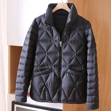 2022new Winter Women Ultra Light Warm 90% White Duck Down Short Parkas Casual Female Zipper Stand Collar Down Coat Snow Outwear
2022new Winter Women Ultra Light Warm 90% White Duck Down Short Parkas Casual Female Zipper Stand Collar Down Coat Snow Outwear