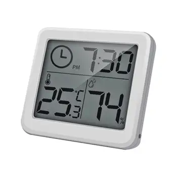 Multifunction 3.2in Thermometer Hygrometer Automatic Temperature Sensor Humidity Monitor Clock Large LCD Screen
Multifunction 3.2in Thermometer Hygrometer Automatic Temperature Sensor Humidity Monitor Clock Large LCD Screen