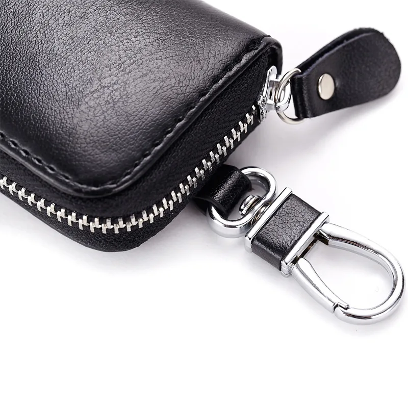 New Men Women Car Key Holder Wallets Cow Leather Housekeeper Card Zipper Case Keys Organizer Money Bag MV66
New Men Women Car Key Holder Wallets Cow Leather Housekeeper Card Zipper Case Keys Organizer Money Bag MV66