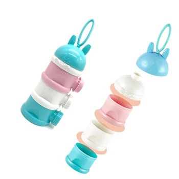Portable Milk Powder Dispensers Three-Layer Container Baby Food Detachable Storage Box Side Opening Milk Powder Holder
Portable Milk Powder Dispensers Three-Layer Container Baby Food Detachable Storage Box Side Opening Milk Powder Holder