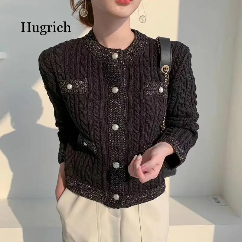 Elegant Women O-Neck Knitted Cardigans Single-Breasted Slim Twisted Sweater Female 2020 Autumn O-Neck Outwear Tops
Elegant Women O-Neck Knitted Cardigans Single-Breasted Slim Twisted Sweater Female 2020 Autumn O-Neck Outwear Tops