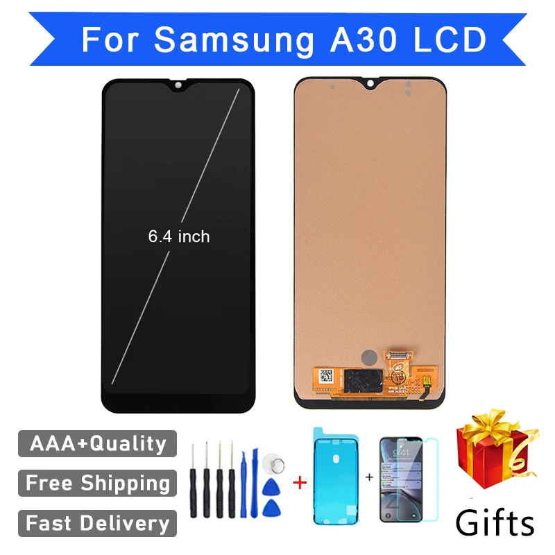 Perfect Repair AAA +++ Incell LCD For Samsung A30 A305F A305A Screen Display Replacementa Assembly Digitizer Phone Touch Pantall
Perfect Repair AAA +++ Incell LCD For Samsung A30 A305F A305A Screen Display Replacementa Assembly Digitizer Phone Touch Pantall