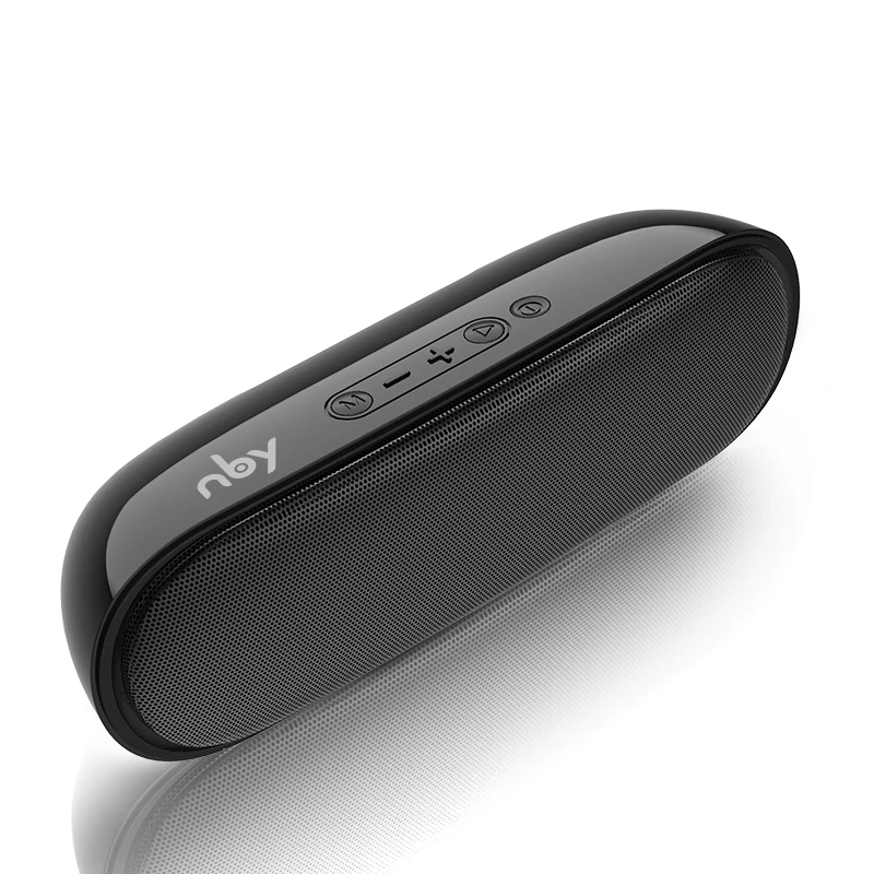 NBY 4070 Портативный Bluetooth Динамик 10 Вт Беспроводной s с сабвуфером Поддержка TF USB FM
