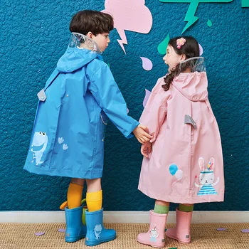 Children 's Raincoat Tower Velvet Raincoat with Schoolbag Seat Poncho Children Rain Gear Nylon
Children 's Raincoat Tower Velvet Raincoat with Schoolbag Seat Poncho Children Rain Gear Nylon