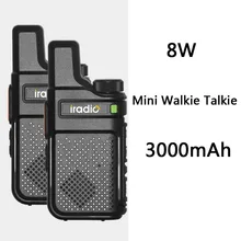 Mini Two Way Radio UHF PMR 446 Walkie Talkie Profesional Portable Radio Transceiver Station Intercom
Mini Two Way Radio UHF PMR 446 Walkie Talkie Profesional Portable Radio Transceiver Station Intercom