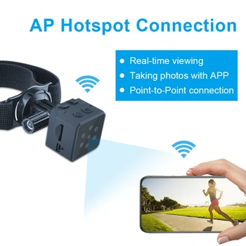 COFORCARE Wifi Camera 1080P Sport Mini Camera Motion Detect Home Security Camera Loop Receord Wifi Camera IR Night Vision Cam
COFORCARE Wifi Camera 1080P Sport Mini Camera Motion Detect Home Security Camera Loop Receord Wifi Camera IR Night Vision Cam