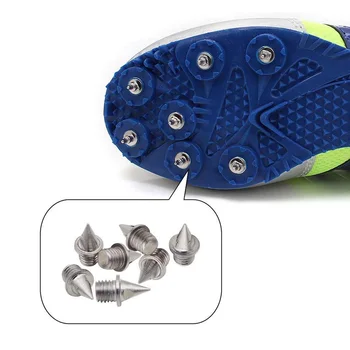10 Pcs Track Spikes Shoes Spike Replacements high quality Stainless Steel Pin 1/4" Length for Track Sprint Cross Country Events
10 Pcs Track Spikes Shoes Spike Replacements high quality Stainless Steel Pin 1/4" Length for Track Sprint Cross Country Events