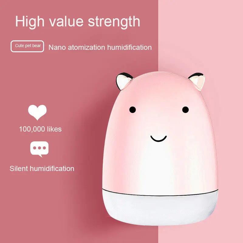 New Cute Pet USB Desktop Humidifier Nano water mister Air Humidifier Mini Car Humidifier LED night lightr Office Home Quiet
New Cute Pet USB Desktop Humidifier Nano water mister Air Humidifier Mini Car Humidifier LED night lightr Office Home Quiet
