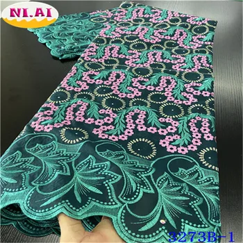 Niai Nigeria Lace Fabric Wedding, Newest Dresses Fabric Bridal Lace, Green Fashion Cotton Lace Fabric Mr3273b 
Niai Nigeria Lace Fabric Wedding, Newest Dresses Fabric Bridal Lace, Green Fashion Cotton Lace Fabric Mr3273b