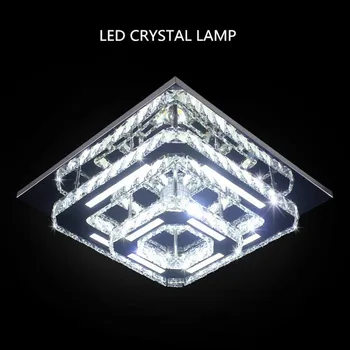 Luxury Crystal Ceiling Lamp Modern LED Ceiling Light Lustre Crystal LED Ceiling Lighting for Living Room Bedroom Aisle Kitchen
Luxury Crystal Ceiling Lamp Modern LED Ceiling Light Lustre Crystal LED Ceiling Lighting for Living Room Bedroom Aisle Kitchen