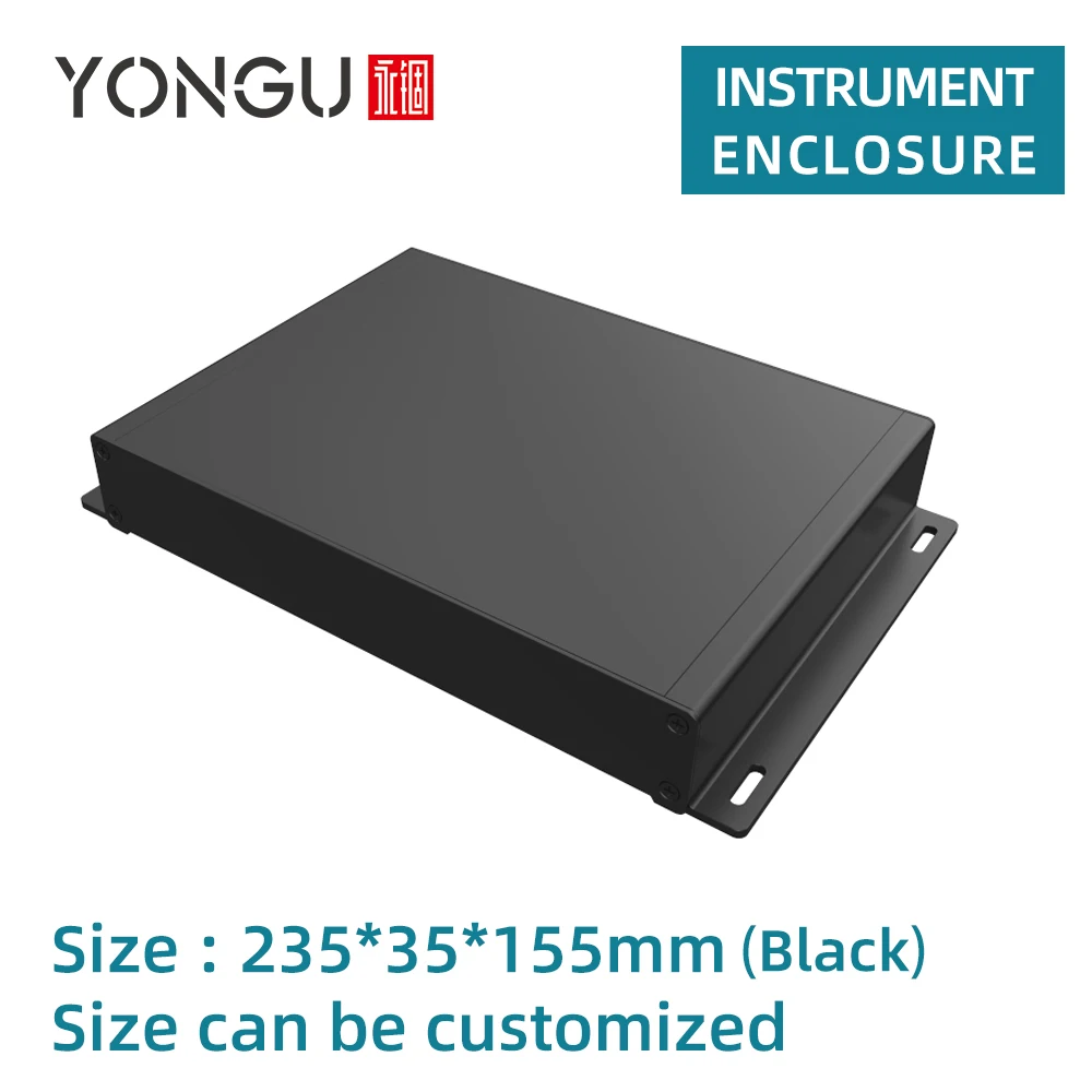 DIY Enclosure Case Custom Service Junction Box Wall Mounting Project Electronic Device Box Black G01 235*35mm
DIY Enclosure Case Custom Service Junction Box Wall Mounting Project Electronic Device Box Black G01 235*35mm