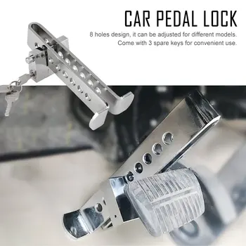 Universal Stainless Steel 8 Holes Car Clutch Lock Car Brake Throttle Lock Accelerator Pedal Lock Anti-theft Auto Supplies
Universal Stainless Steel 8 Holes Car Clutch Lock Car Brake Throttle Lock Accelerator Pedal Lock Anti-theft Auto Supplies