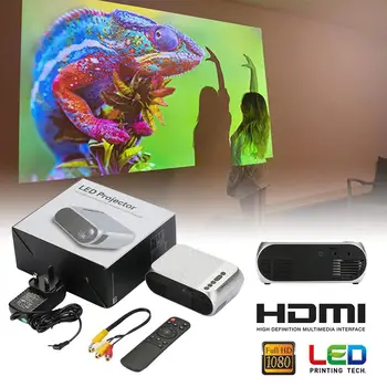 YG320 LED Projector Focus Lens 1080P 3D Visual 80-inch Screen Home Theater Intelligent Dual Proiector Mini Projector
YG320 LED Projector Focus Lens 1080P 3D Visual 80-inch Screen Home Theater Intelligent Dual Proiector Mini Projector