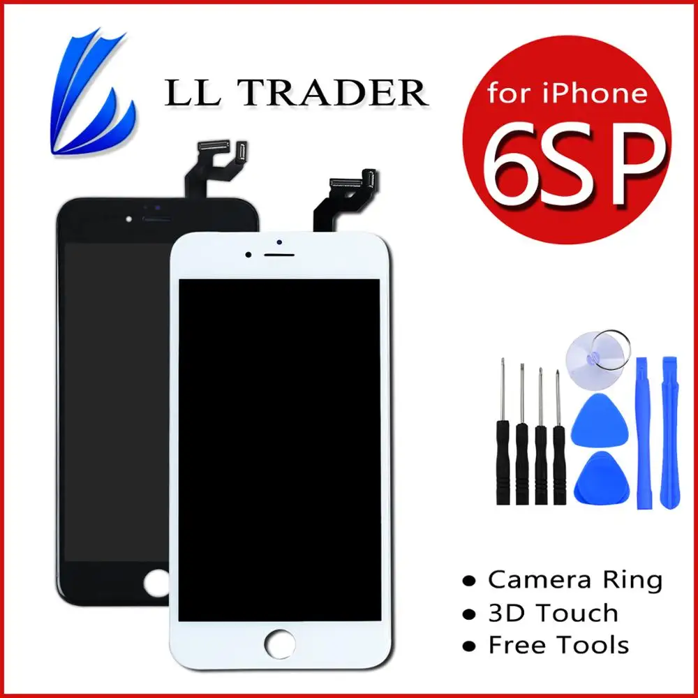 For iPhone 6S Plus 6SP Screen LCD Display Touch Digitizer Assembly Home Button+Front Camera+Earpiece for 6S 6SP 6SPlus
For iPhone 6S Plus 6SP Screen LCD Display Touch Digitizer Assembly Home Button+Front Camera+Earpiece for 6S 6SP 6SPlus