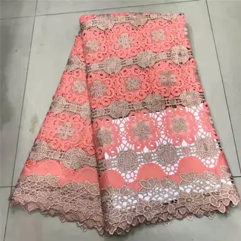 2019 New Design African cord lace with stones!wholesale price French lace fabric!High quality guipure lace fabric for party dres
2019 New Design African cord lace with stones!wholesale price French lace fabric!High quality guipure lace fabric for party dres