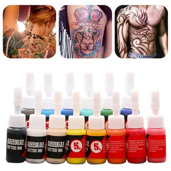 23pcs/Set 5ml Tattoo Ink Pigment Body Art Tattoo Kits Professional Beauty Paints Makeup Tattoo Semi-permanent Tattoo Supplies 
23pcs/Set 5ml Tattoo Ink Pigment Body Art Tattoo Kits Professional Beauty Paints Makeup Tattoo Semi-permanent Tattoo Supplies