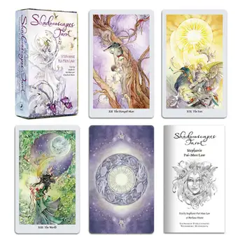 78pcs Flower Shadow Tarot English Divination Love Tarot Card Collection Card Divination Board Game Card
78pcs Flower Shadow Tarot English Divination Love Tarot Card Collection Card Divination Board Game Card