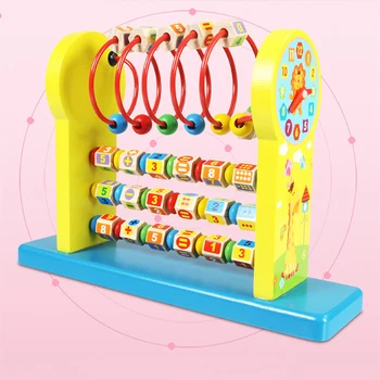 children's educational toys around the bead computing rack wooden arithmetic Early Learning toys Chassis Mathematics Toy new
children's educational toys around the bead computing rack wooden arithmetic Early Learning toys Chassis Mathematics Toy new