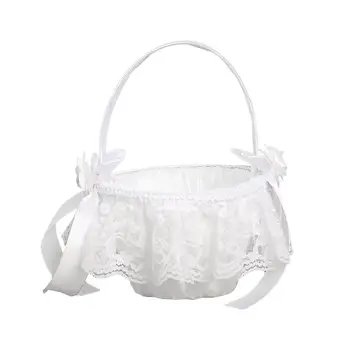 1pc Wedding Flower Girl Bridal Basket Elegant Portable Romantic Classic Flower Basket for Ceremony Party Wedding
1pc Wedding Flower Girl Bridal Basket Elegant Portable Romantic Classic Flower Basket for Ceremony Party Wedding