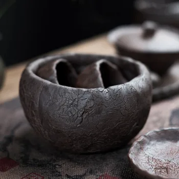 600ml Retro Art Stoneware Small Tea Wash Japanese Household Ceramic Cup Wash Office Desktop Fruit Snack Bowl Tea Set Accessories
600ml Retro Art Stoneware Small Tea Wash Japanese Household Ceramic Cup Wash Office Desktop Fruit Snack Bowl Tea Set Accessories