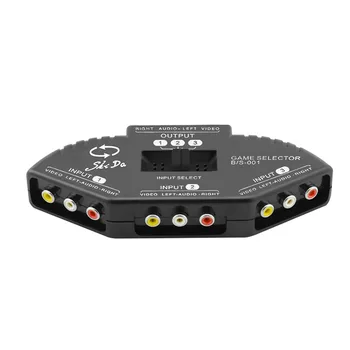 Audio Video AV RCA Switch Splitter Selector 3 to 1 RCA Composite AV Cable Switch 3x1 for STB TV DVD Player for TV
Audio Video AV RCA Switch Splitter Selector 3 to 1 RCA Composite AV Cable Switch 3x1 for STB TV DVD Player for TV