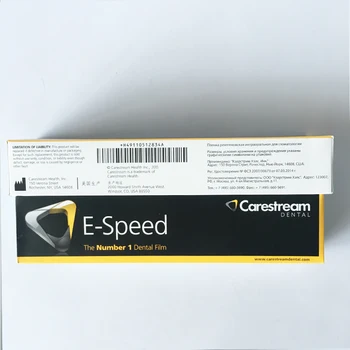 Kodak Carestream E Speed 150pcs/pack Dental X Ray Film for Adult 31x41mm(150E) 
Kodak Carestream E Speed 150pcs/pack Dental X Ray Film for Adult 31x41mm(150E)