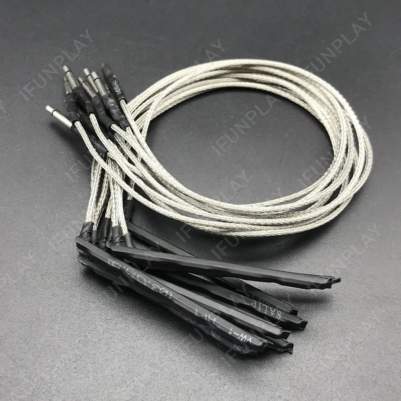 Description Picture 6 of item12pcs Soft Acoustic Guitar Preamp Bridge Saddle Piezo Under Rod Pickup Piezo for Guitar Ukulele Bass Violin Guitar Accessories