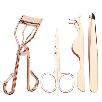 4PCS Multi-function Eyelash Curler Tools Assistant Set Professional Stainless-Steel Eyelash Curler, False Lash Applicator
4PCS Multi-function Eyelash Curler Tools Assistant Set Professional Stainless-Steel Eyelash Curler, False Lash Applicator
