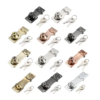 uxcell 1-2pcs Keyed Hasp Lock Twist Knob Keyed Locking Hasp 80mm 94mm 135mm for Door Cabinet Copper Bronze Silver Black
uxcell 1-2pcs Keyed Hasp Lock Twist Knob Keyed Locking Hasp 80mm 94mm 135mm for Door Cabinet Copper Bronze Silver Black
