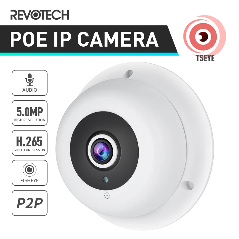 IP-камера видеонаблюдения рыбий глаз 5 МП 1620P 1080P 3 светодиосветодиодный |