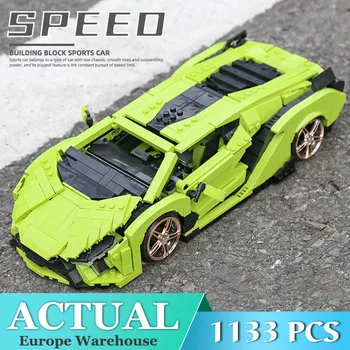 Mould King Technic Car Model Lamborghinis Sian FKP 37 Set Compatible with 42115 Building Blocks Bricks Boys Christmas Gifts
Mould King Technic Car Model Lamborghinis Sian FKP 37 Set Compatible with 42115 Building Blocks Bricks Boys Christmas Gifts