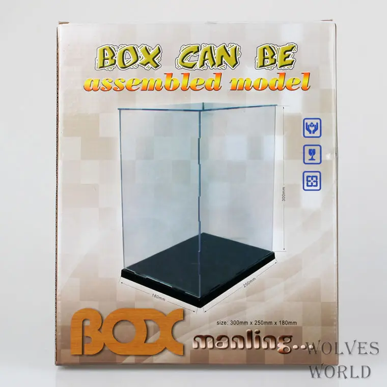 Dust Cover Display Box Organic Glass Acrylic Transparent Assembled Garage Kit Display Box 30X25X18
Dust Cover Display Box Organic Glass Acrylic Transparent Assembled Garage Kit Display Box 30X25X18