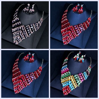 African Wedding Bridal Engagement Gift Necklace Earring Jewelry Set DT0036
African Wedding Bridal Engagement Gift Necklace Earring Jewelry Set DT0036