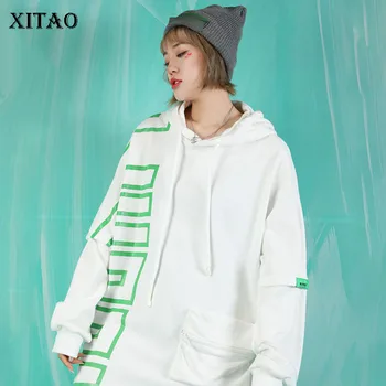 XITAO Korean Style Hoodies Women Asymmetric Letter Print Tooling Sweatshirt Oversized Fashion Loose Women Clothes New DMY3536
XITAO Korean Style Hoodies Women Asymmetric Letter Print Tooling Sweatshirt Oversized Fashion Loose Women Clothes New DMY3536