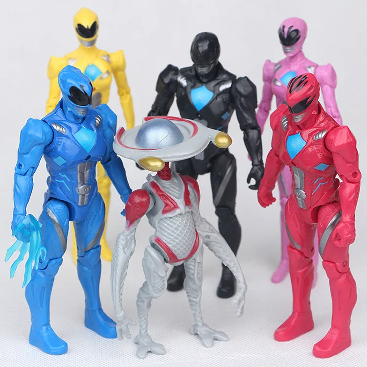 13CM Power Model Dinosaur Team Rangers PVC Action Figures with Led Light Toys Children Gift Set
13CM Power Model Dinosaur Team Rangers PVC Action Figures with Led Light Toys Children Gift Set