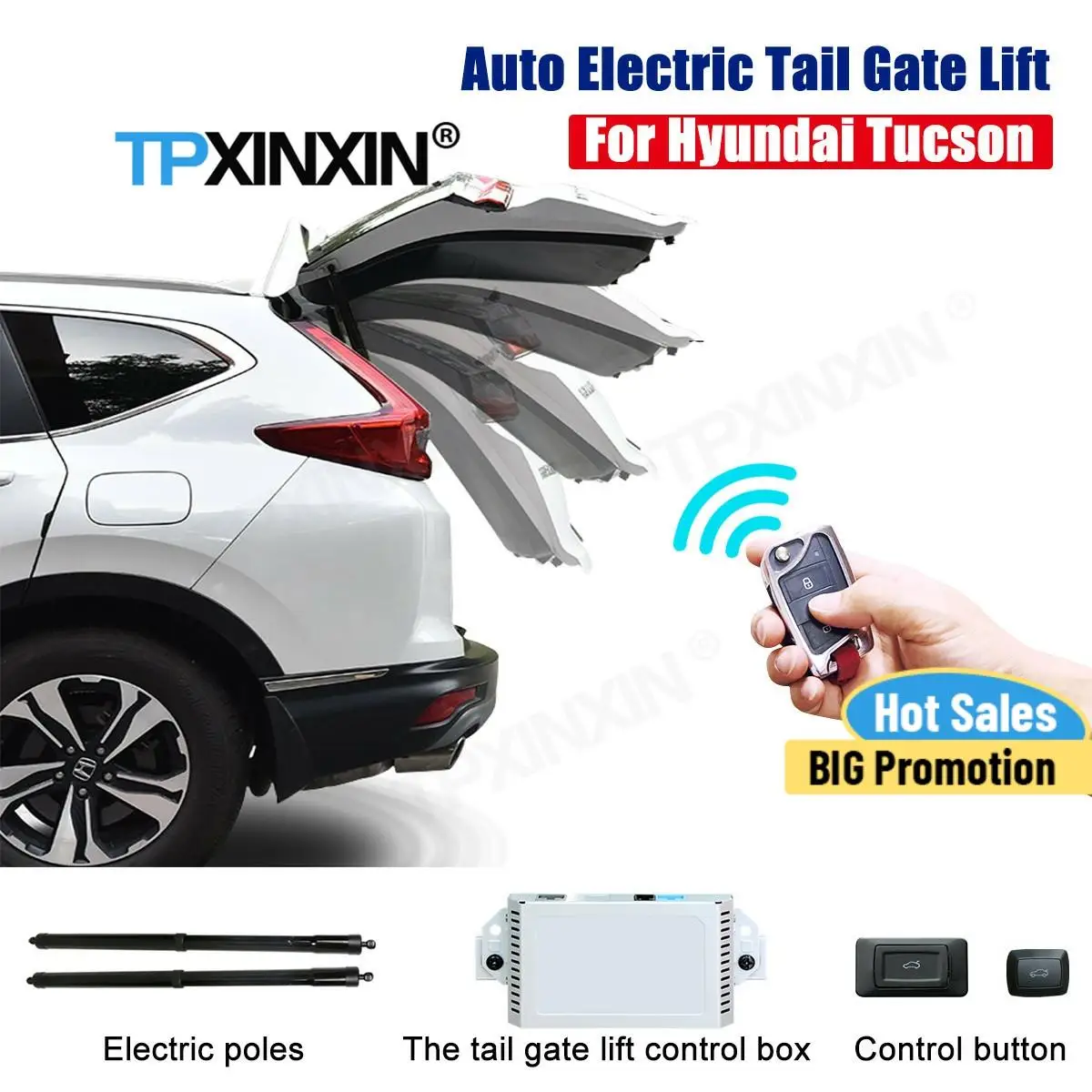Умный автоматический Электрический подъемник для задних ворот Hyundai Tucson 2015, простая установка, со стереоэкраном, беспроводной привод дистанционный Регистратор
Умный автоматический Электрический подъемник для задних ворот Hyundai Tucson 2015, простая установка, со стереоэкраном, беспроводной привод дистанционный Регистратор