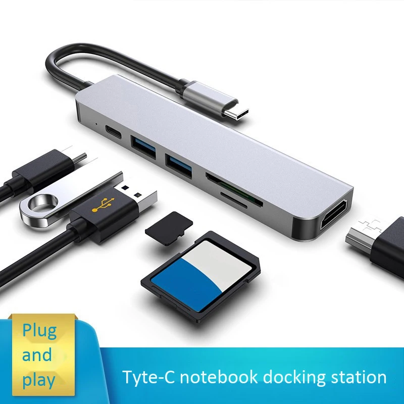 2020 USB 3.0 2.0 Type C Hab Adapter 6 in 1 Dual USB Type C Dock for MacBook Pro 4K HDMI USB C SD TF MicroSD Card Reader Splitter
2020 USB 3.0 2.0 Type C Hab Adapter 6 in 1 Dual USB Type C Dock for MacBook Pro 4K HDMI USB C SD TF MicroSD Card Reader Splitter