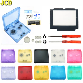 JCD 1Set For Nintend Gameboy Advance SP Transparent Clear Housing Shell Cover Case W/ Screen Lens Tools For GBA SP
JCD 1Set For Nintend Gameboy Advance SP Transparent Clear Housing Shell Cover Case W/ Screen Lens Tools For GBA SP